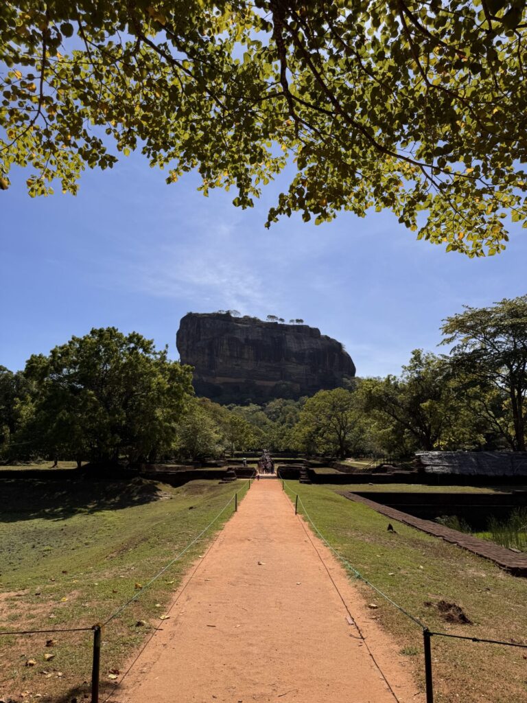 Sigiriya rock da vedere in sri lanka