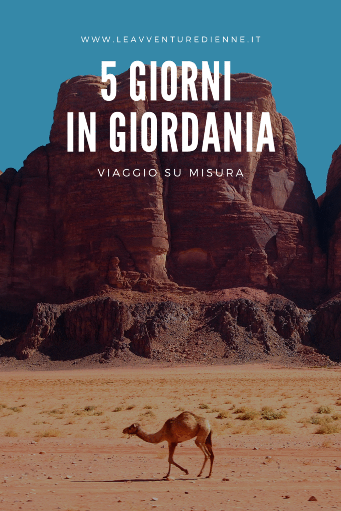 itinerario su misura per un viaggio di 5 giorni in giordania