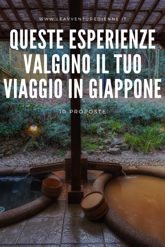esperienze da fare in giappone che valgono il viaggio