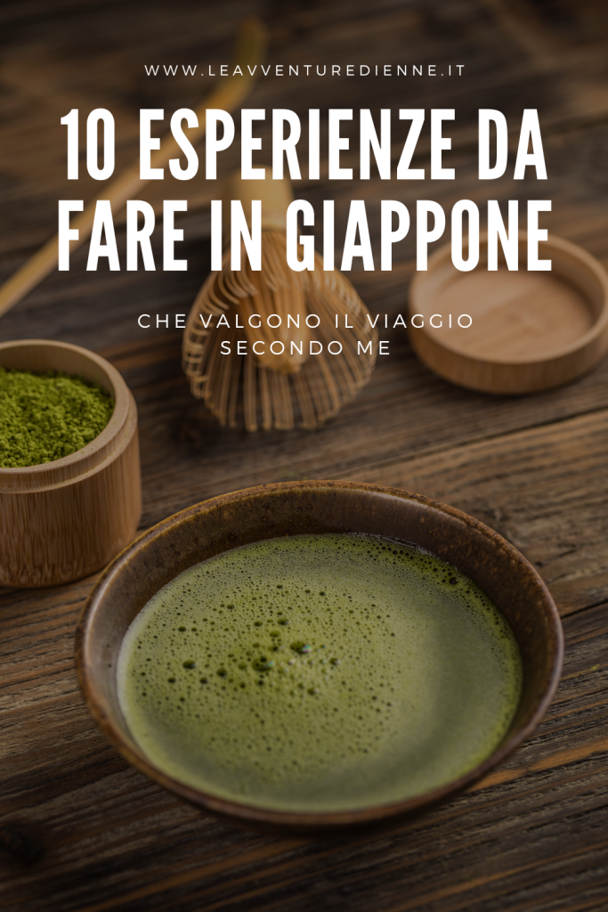 10 esperienze da fare in giappone