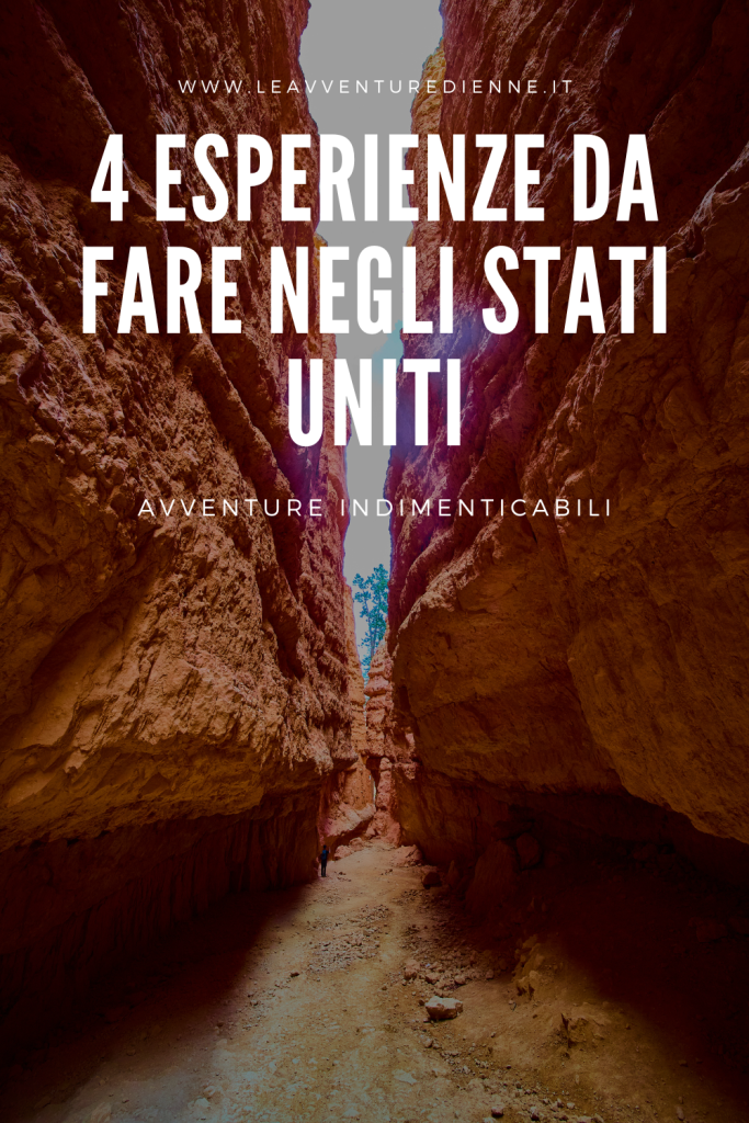 4 esperienze d'avventura da fare negli stati uniti